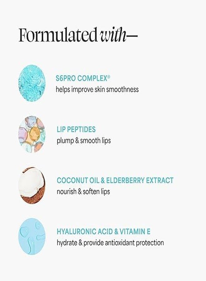 ADOERE 5 In 1 Lip Defence Tinted Balm for Dark, Dry, Chapped and Pigmented Lips, Gives 24 hours moisturization, Peptide Lip Balm for Women 100% Active Natural Ingredients - 10gm (Rose) - Image 2