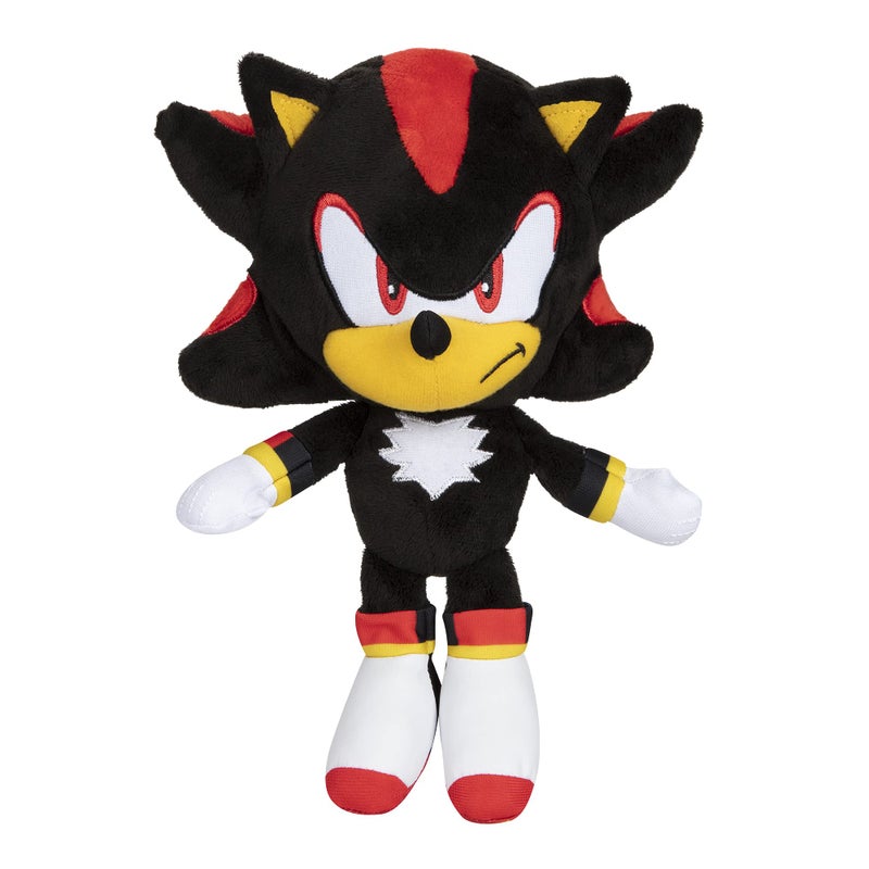 Sonic The Hedgehog Plush 9-Inch Shadow Collectible Toy - Image 1
