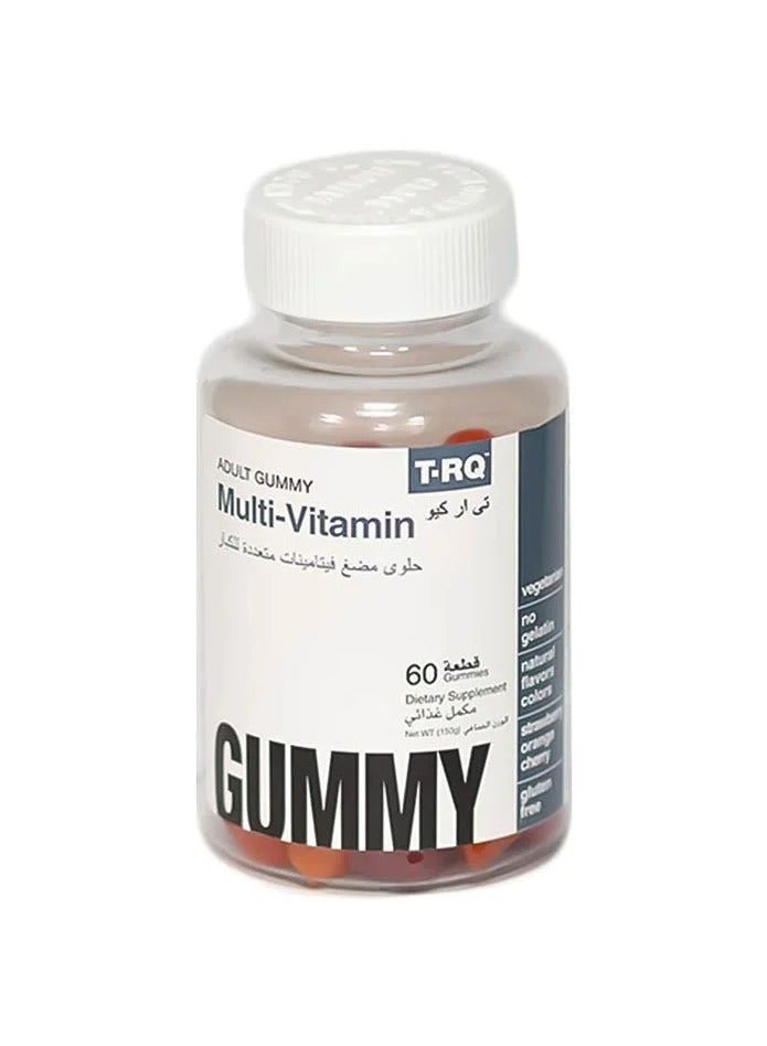 TRQ Dietary Supplement Chewable Multivitamin Candy for Adults - 60 Count