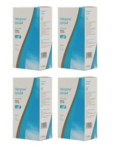 Dar Al Dawa Hair Grow 5 Minoxidil, 50ml 4PCS 