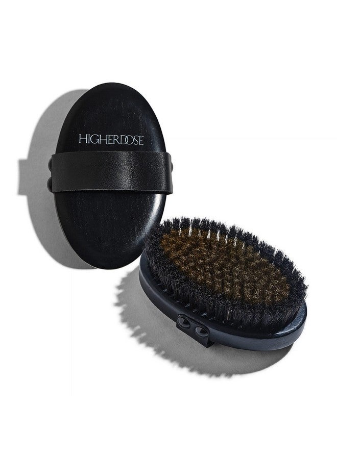 HIGHERDOSE Supercharge Copper Body Brush - Lymphatic Drainage Dry Brush To Accelerate Drainage Of Toxins & Fat With Ion Charged Bristles - Exfoliating Brush To Reduce Cellulite & Soften Skin - Image 1