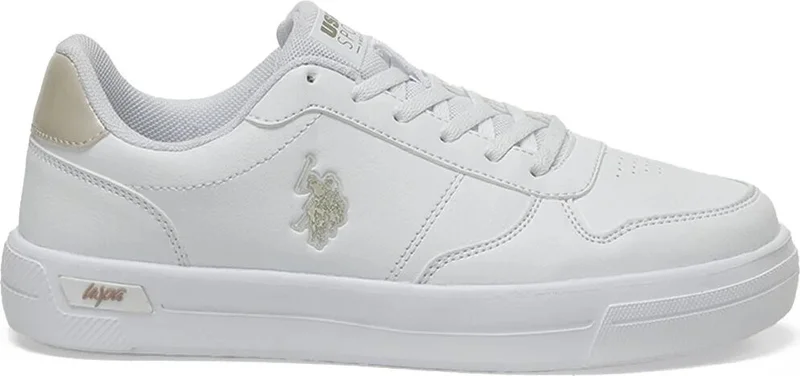 BASE. Polo Assn. ELLIS 3PR White Women's Sneaker