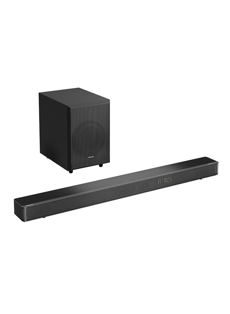 Hisense 3.1.2 Channel 360W Dolby Atmos Soundbar With Wireless Subwoofer And Up Firing Speakers, HDM1 ARC 2.1/USB/AUX/Optical AX3120G Black - Image 5