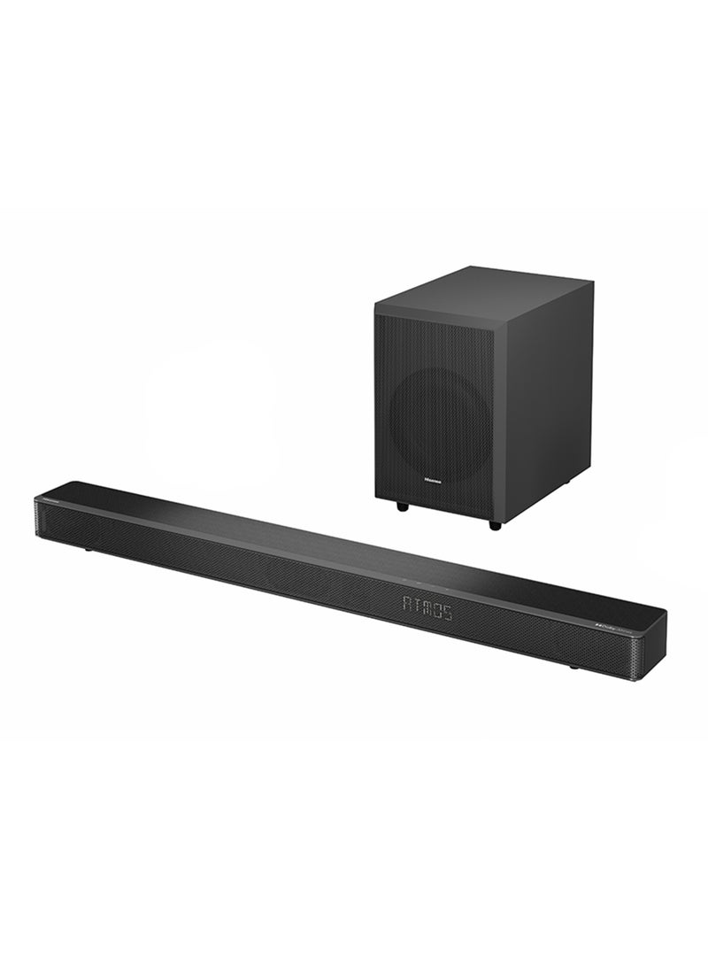 Hisense 3.1.2 Channel 360W Dolby Atmos Soundbar With Wireless Subwoofer And Up Firing Speakers, HDM1 ARC 2.1/USB/AUX/Optical AX3120G Black - Image 4