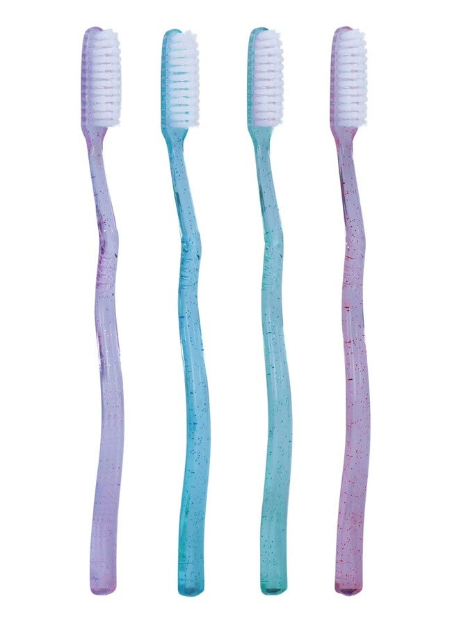 MAXI System Hard Toothbrush for Adults | Deep Plaque & Stain Removal | Anti-Bacterial Travel Cap | Manual Big Head Hard Bristles Tooth Brush | Multicolor Pack of 4 - Image 5