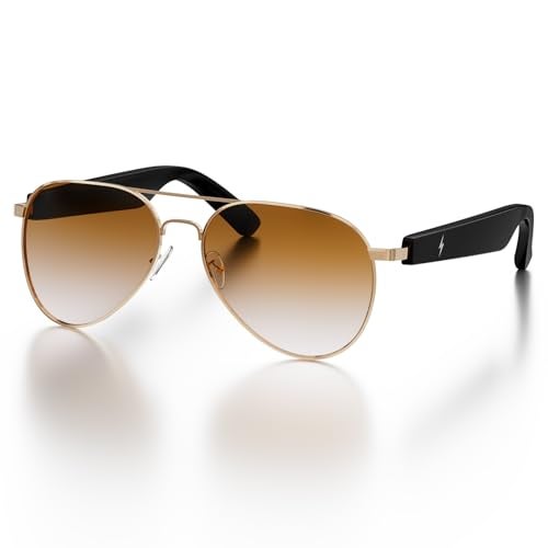 Fire-Boltt Fire-Lens Sway Smart Glasses, Bluetooth Calling & Open-Ear Bluetooth Sunglasses with HD Sound & Smart Audio Touch Controls Voice Assistant (Siri/Alexa/Google), Fast Charging for Men & Women - Image 1