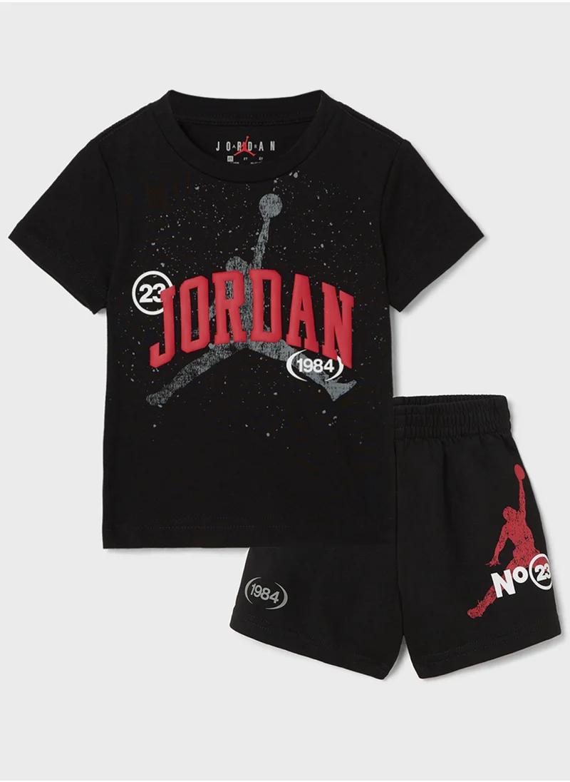 Jordan Kids Jordan 1984 Ft Shorts Set