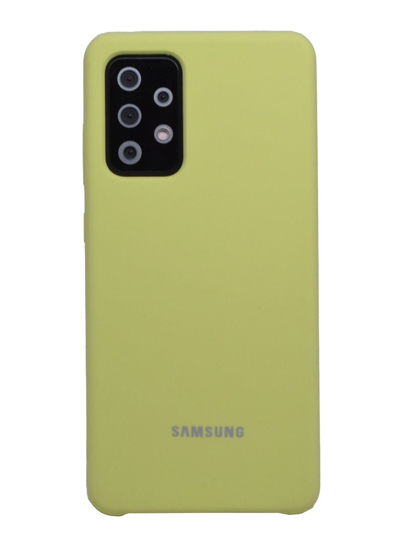 Galaxy Silicone Protective Case for Samsung Galaxy A 72 Cover Slim Stylish with Inside Microfiber Lining - Image 1