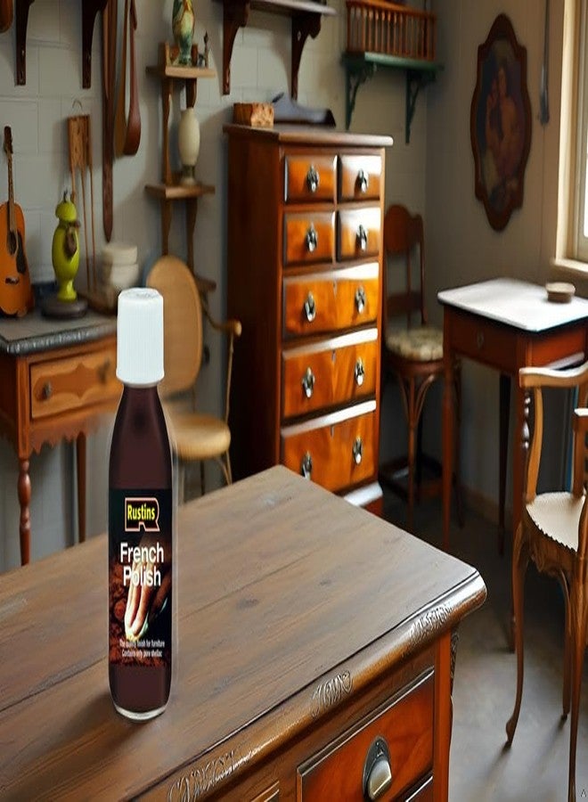 Rustins French Polish - The quality finish for furniture (Brown, 125ml) - Image 3