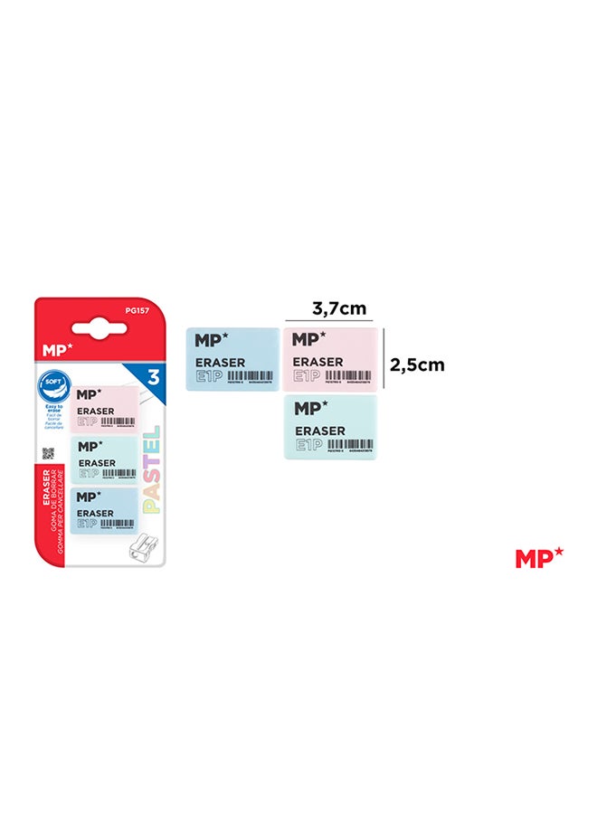 MP ممحاة 3 قطع MP