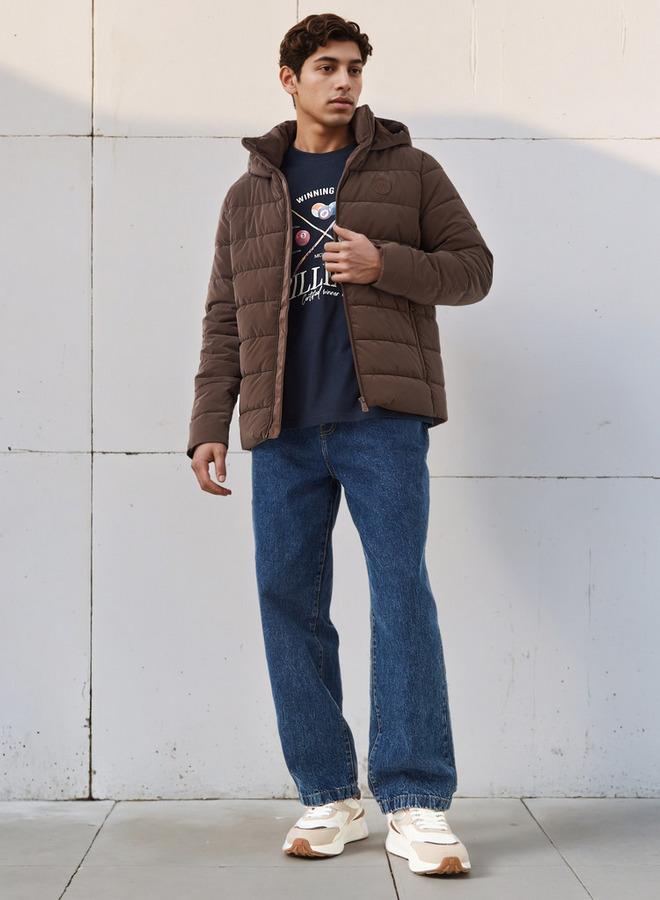 Kappa Men Regular Fit Hooded Puffer Jacket - Image 2