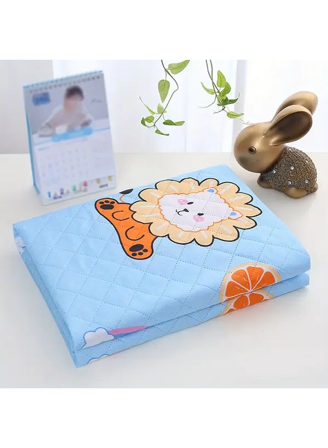 Reusable Washable Leakproof Baby Diaper Pad Pink Girl Foldable Portable Breathable - Image 4