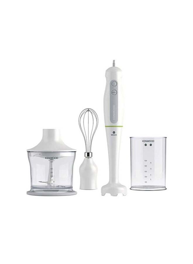 KENWOOD 4-Piece Electric Hand Blender Set HDP104 White - Image 1