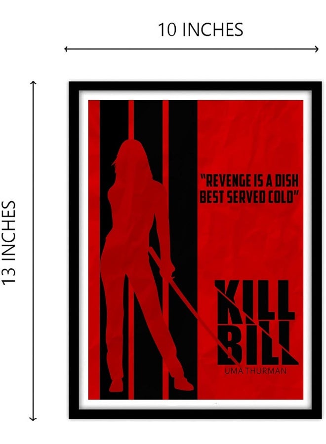 GRAY WALL Good hope PlexiGlass Hollywood Poster Kill Bill Quote Quentin Tarantino Movie Art Framed Poster - Image 5