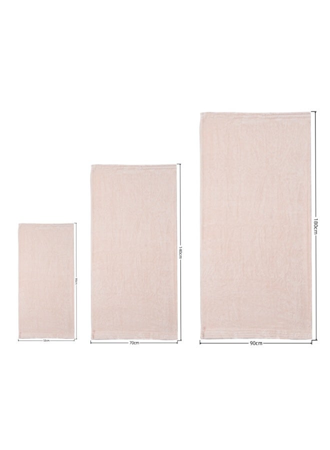 Donetella Towel Set (Pack of 3) – Microfiber 330 GSM – Ultra Soft & Highly Absorbent Quick Dry Bathroom Towel Set with Bath Sheet, Bath Towel & Hand Towel - Image 3