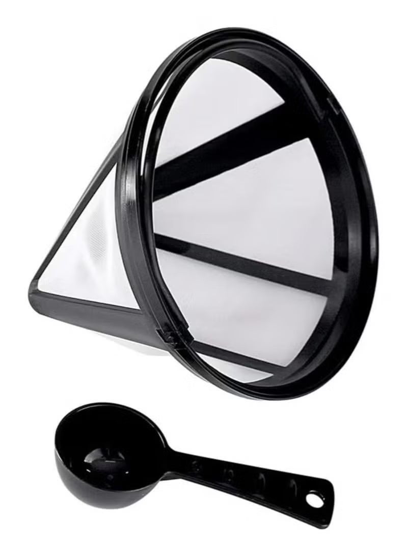 دينكس ماكينة قهوة كهربائية DX3415 - سعة كبيرة 1.5 لتر، قدرة 900 واط، تحضير سريع، فلتر عالي الكثافة قابل لإعادة الاستخدام، تحضير 12 كوبًا في 11 دقيقة، مانعة للتنقيط، مؤشر ضوئي للتشغيل/الإيقاف - Image 3