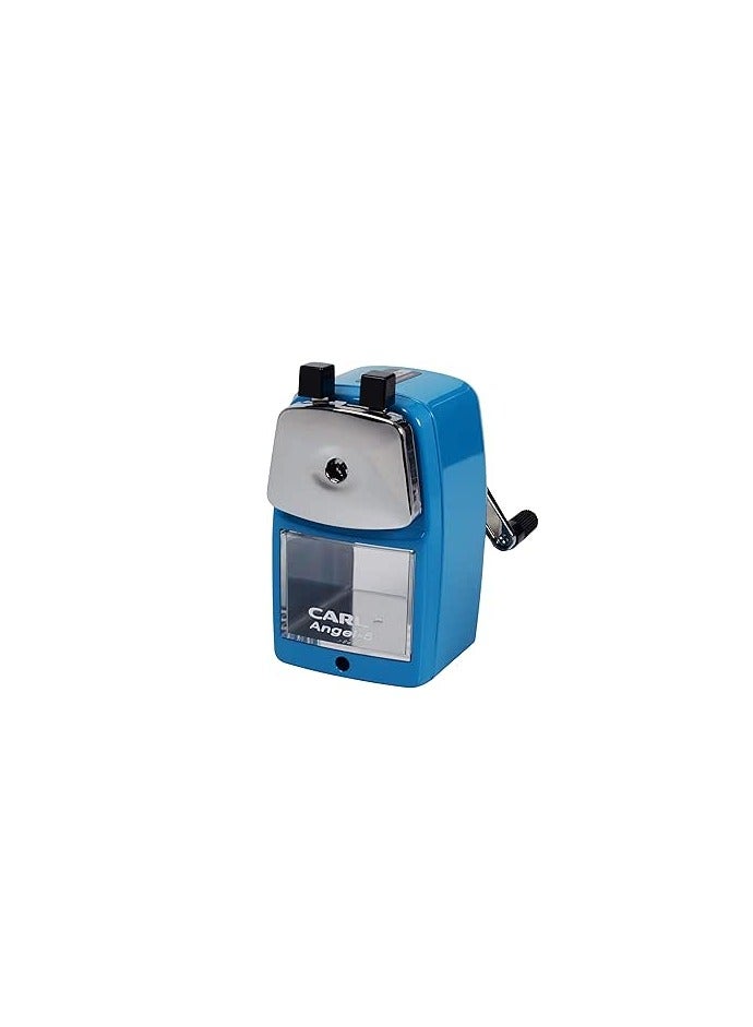 CARL Angel-5 Pencil Sharpener, Blue - Image 1