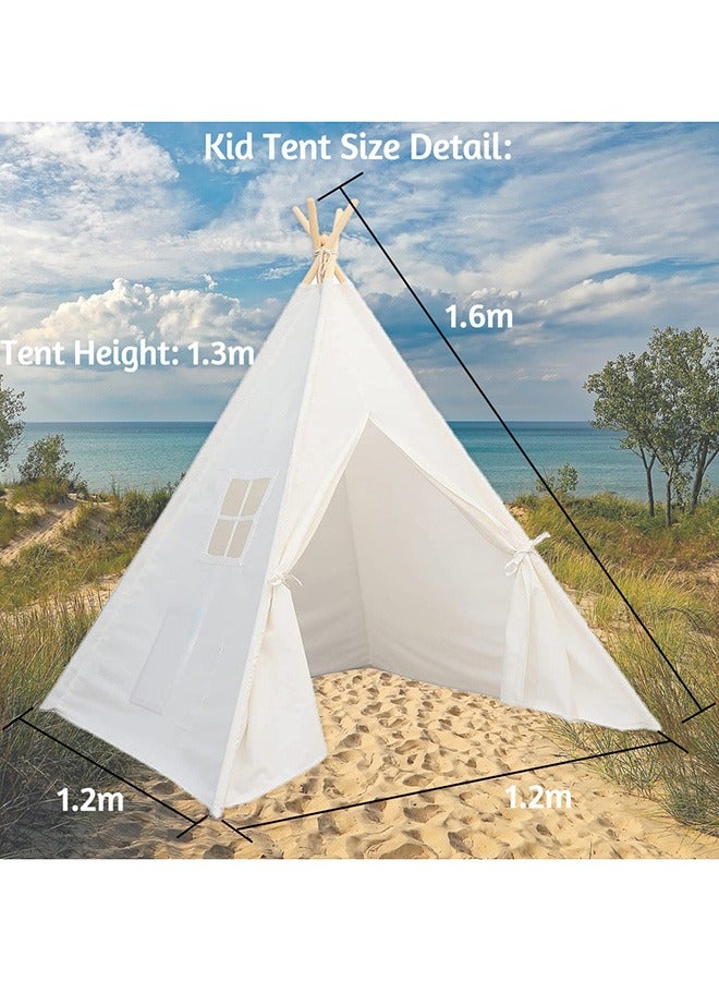 Indoor Home Teepee Tent for Kids Tipi Tent Kid Play Tents for Girl and Boy Foldable Children Playhouse  - Image 4
