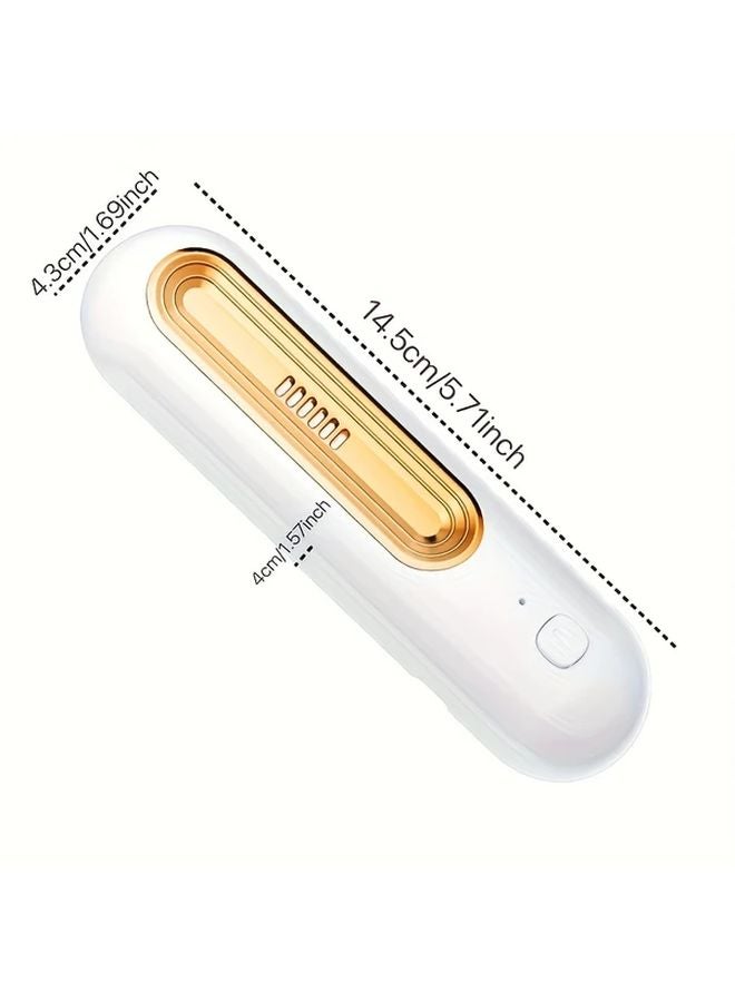 Pink USB Rechargeable Fridge Odor Remover Portable Air Purifier Battery Powered - Image 3