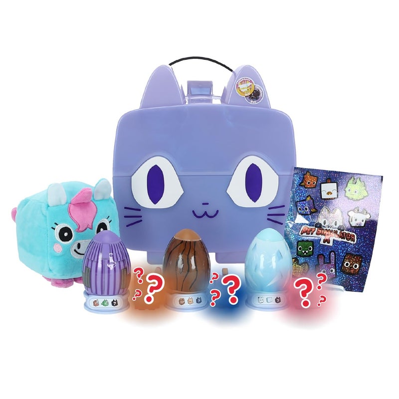 UCC Distributing PET Simulator X  Marbled Purple Iridescence Cat Collector Bundle Mystery Case w 8 Items Series 1 UCC Distributing Exclusive Includes DLC - Image 2