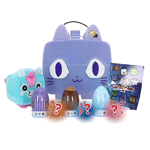 UCC Distributing PET Simulator X  Marbled Purple Iridescence Cat Collector Bundle Mystery Case w 8 Items Series 1 UCC Distributing Exclusive Includes DLC - Image 1