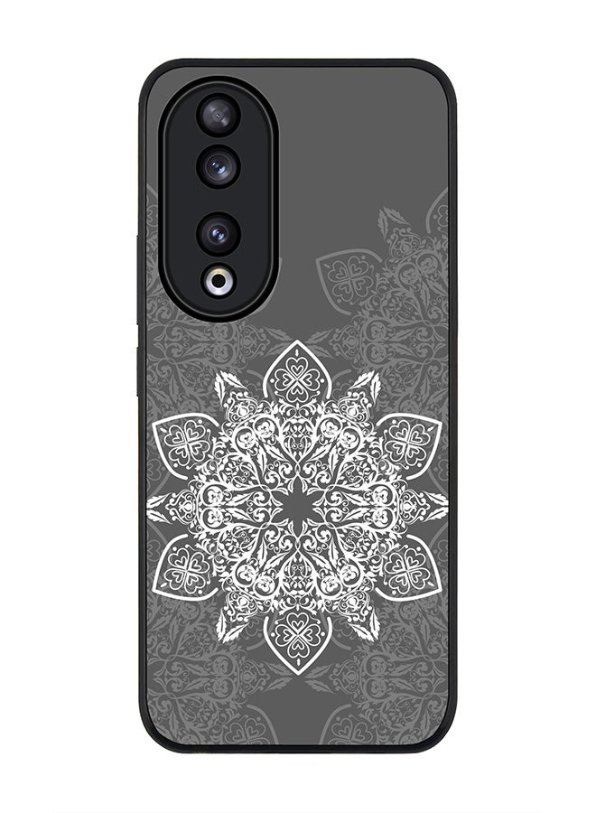 Stylizedd Rugged Black edge case for Honor 90 5G, Slim fit Soft Case Flexible Rubber Edges Anti Drop TPU Gel Thin Cover -  Arab Odessey - Image 1