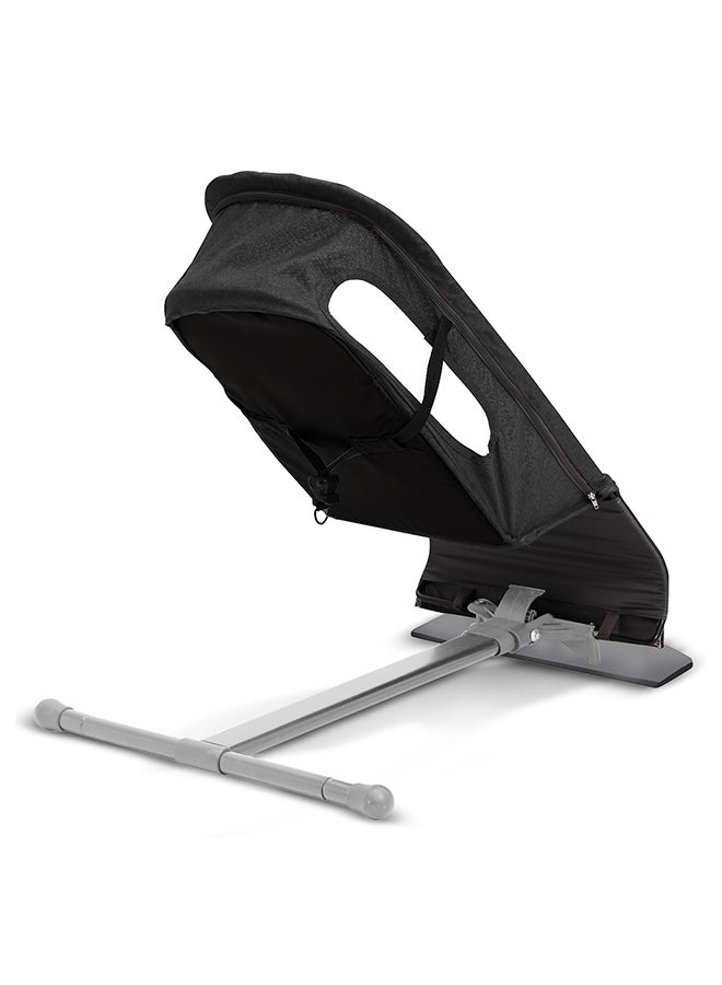 TEKNUM Baby Bouncer with Grab Toys - Black - Image 5