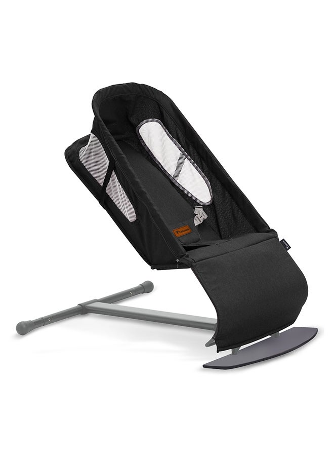 TEKNUM Baby Bouncer with Grab Toys - Black - Image 2