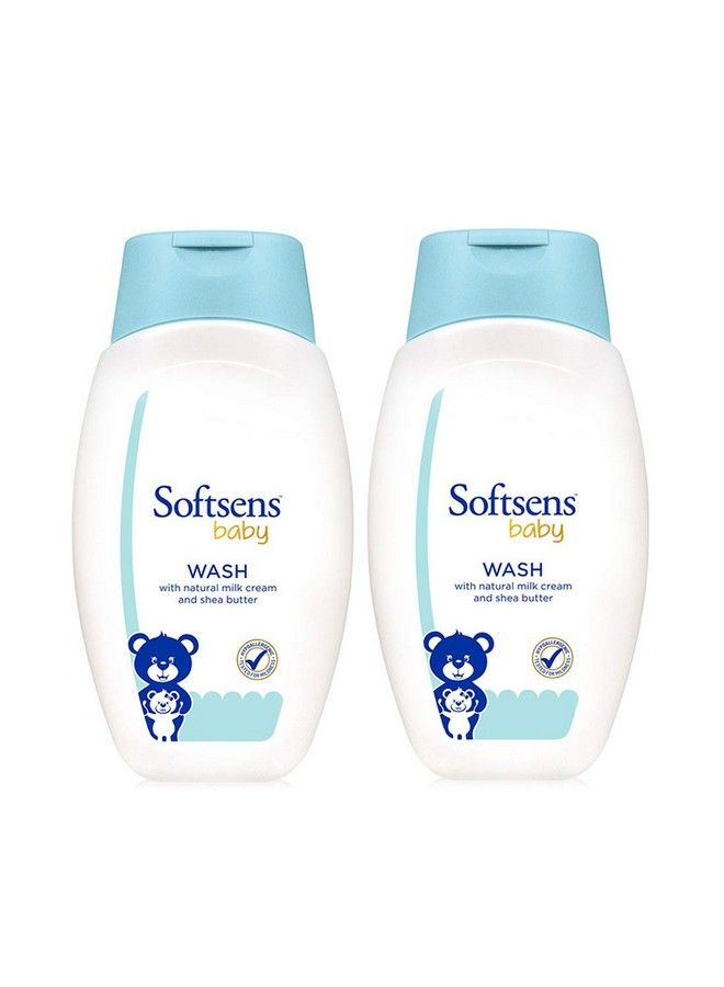 Softsens Sotftsens Baby Tear Free Baby Wash With Natural Milk Cream & Shea Butter (200Ml X Pack Of 2) - Image 2