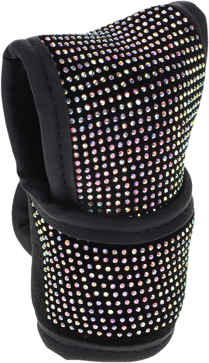 ORFOFE Crystal Rhinestone Car Gear Shift Cover Protector with Bling Decor Universal Car Interior Accessories for Sparkling Gear Knob and Trucks - Image 1