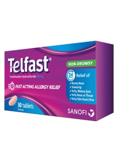 sanofi Telfast Tabs 180 Mg 30'S 