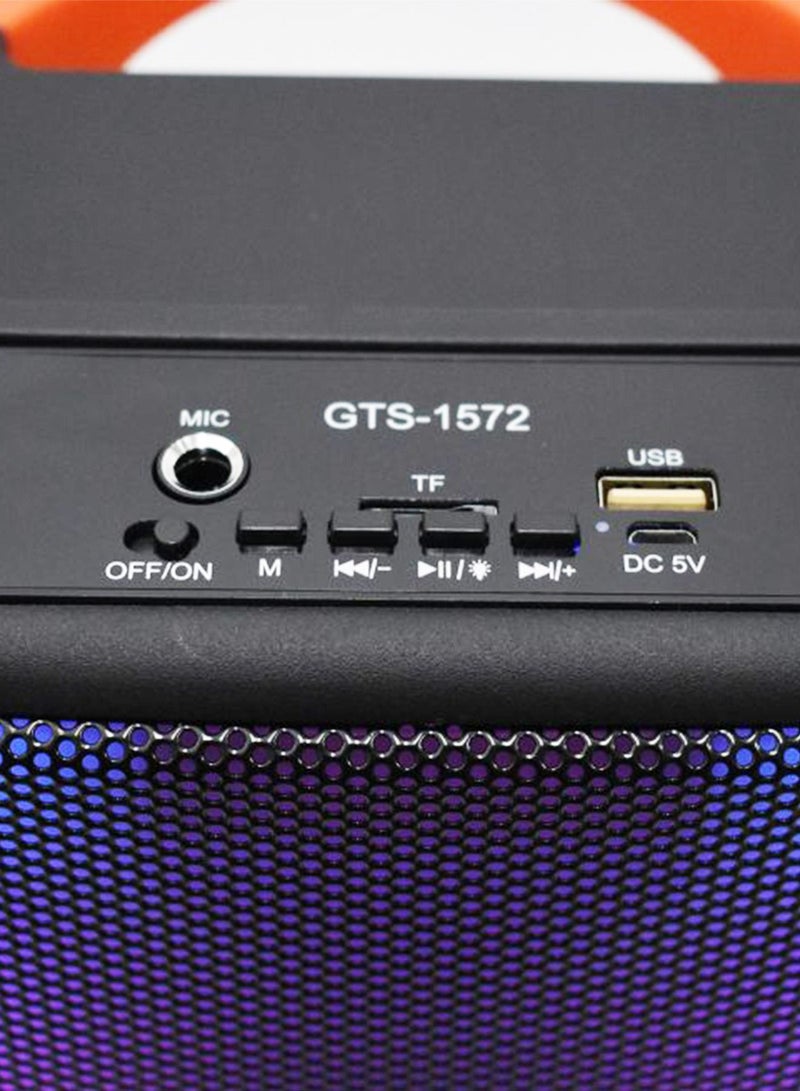 قريت نايس مكبر صوت لاسلكي يعمل بتقنية البلوتوث يحتوي على راديو FM , مدخل ذاكرة TF ,مدخل USB , مدخل ميكروفون AUX - Image 3