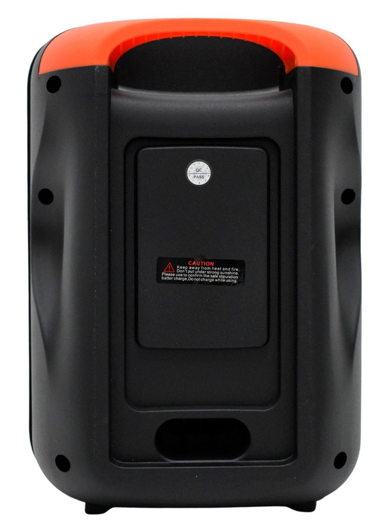 قريت نايس مكبر صوت لاسلكي يعمل بتقنية البلوتوث يحتوي على راديو FM , مدخل ذاكرة TF ,مدخل USB , مدخل ميكروفون AUX - Image 2