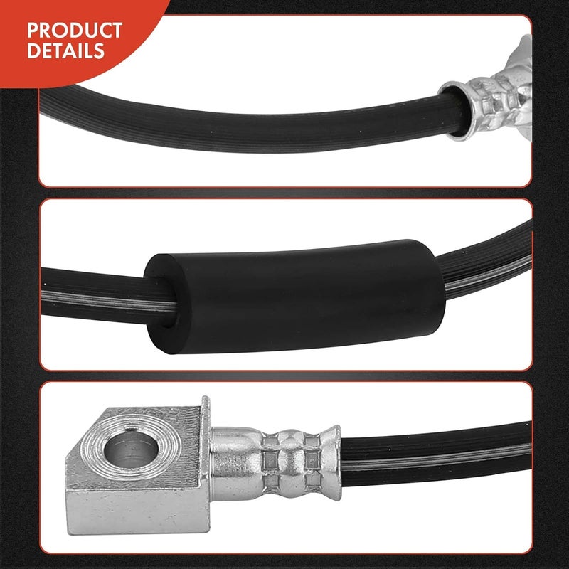 A-Premium Rear Driver Side Brake Hydraulic Hose - Image 5