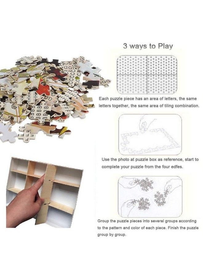 Queenie - ® 1000 Piece Abstract Art Water Waterfall Isolated Island Wonderland Puzzle City Of Machine Operated Adults Games Toy Wooden Jigsaw Puzzles - Image 1