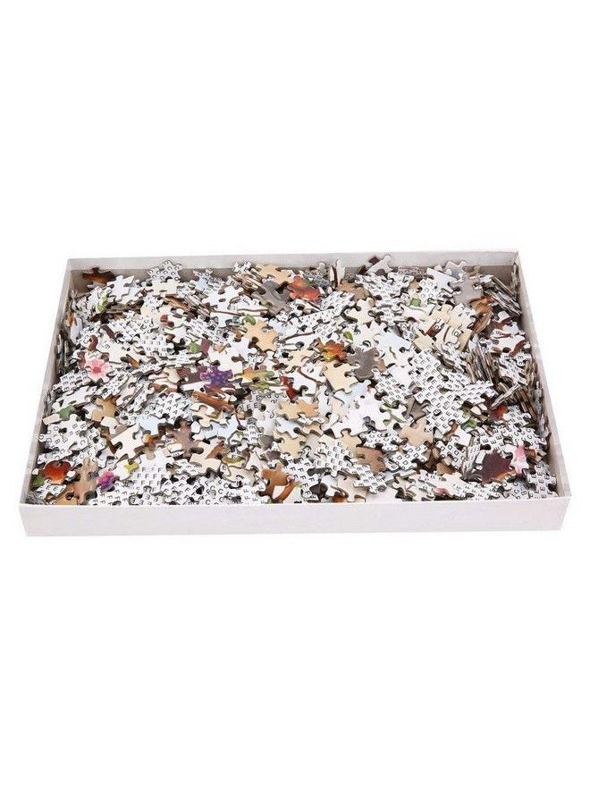 Queenie - ® 1000 Piece Abstract Art Water Waterfall Isolated Island Wonderland Puzzle City Of Machine Operated Adults Games Toy Wooden Jigsaw Puzzles - Image 1
