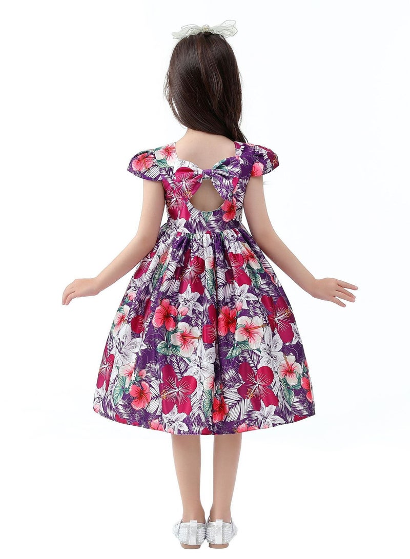 Fashion Girls Princess Dress Multicolour - Image 2
