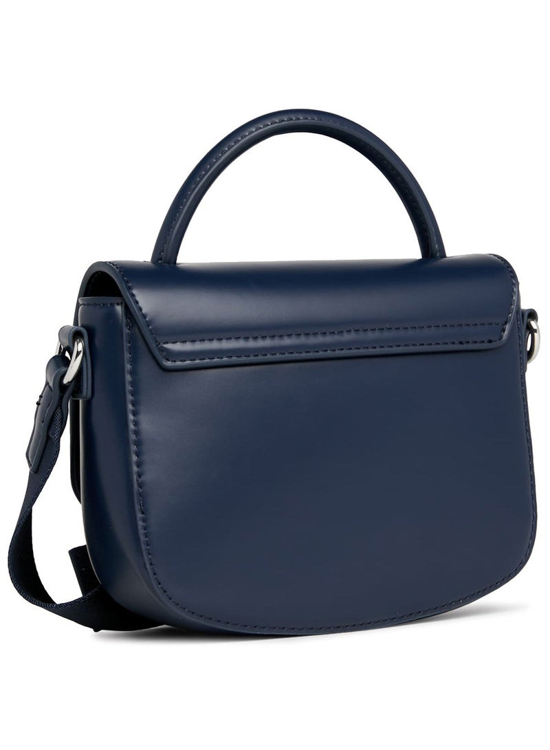 Tommy Icons Tommy Hilfiger Navy Blue Women Handbags Aw0Aw15811 Dark Blue - Image 3