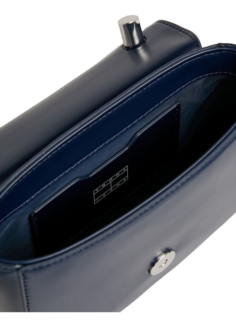 Tommy Icons Tommy Hilfiger Navy Blue Women Handbags Aw0Aw15811 Dark Blue - Image 5