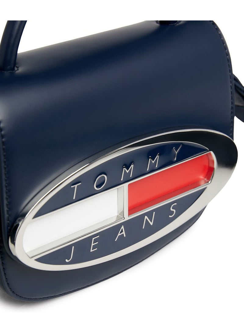 Tommy Icons Tommy Hilfiger Navy Blue Women Handbags Aw0Aw15811 Dark Blue - Image 4