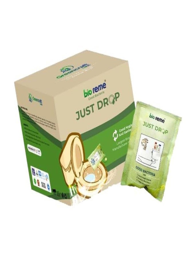 Bio Reme Septic Tank Cleaner Bacteria Powder with Odour Removing Microbial Formula, Effective Waste Decomposer for Septic Systems, Easy Use Sachets for Regular, Pack of 10 Sachets (35 g Each) - Image 1