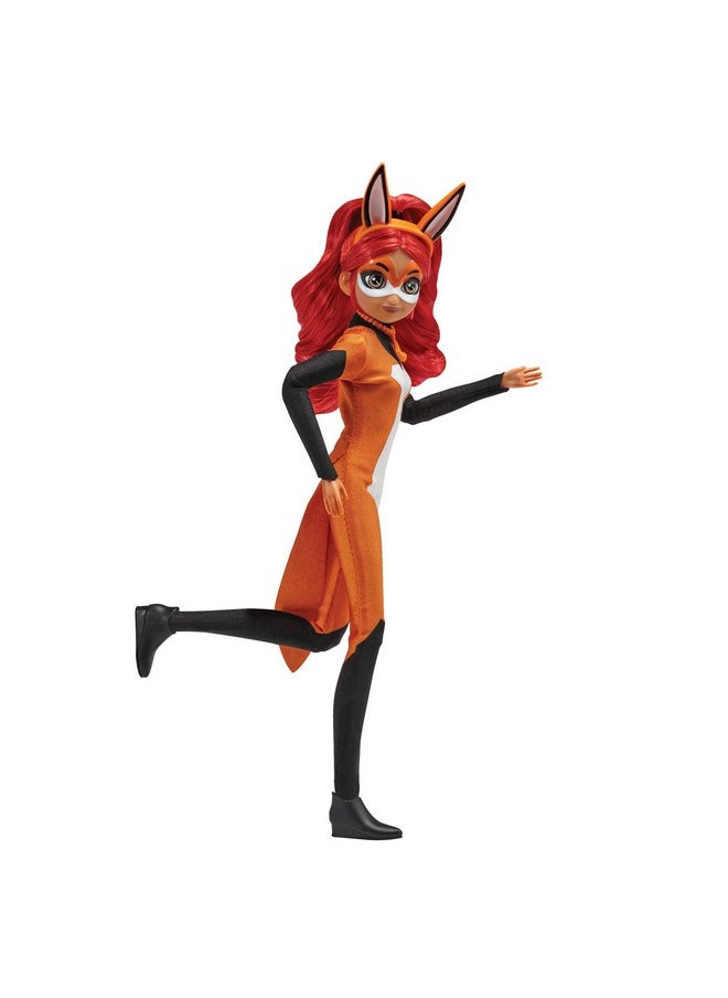 Miraculous Miraculous Rena Rouge Doll 10.5" Fashion Doll with Accessories and Trixx Kwami by Playmates Toys, Orange  - Image 3