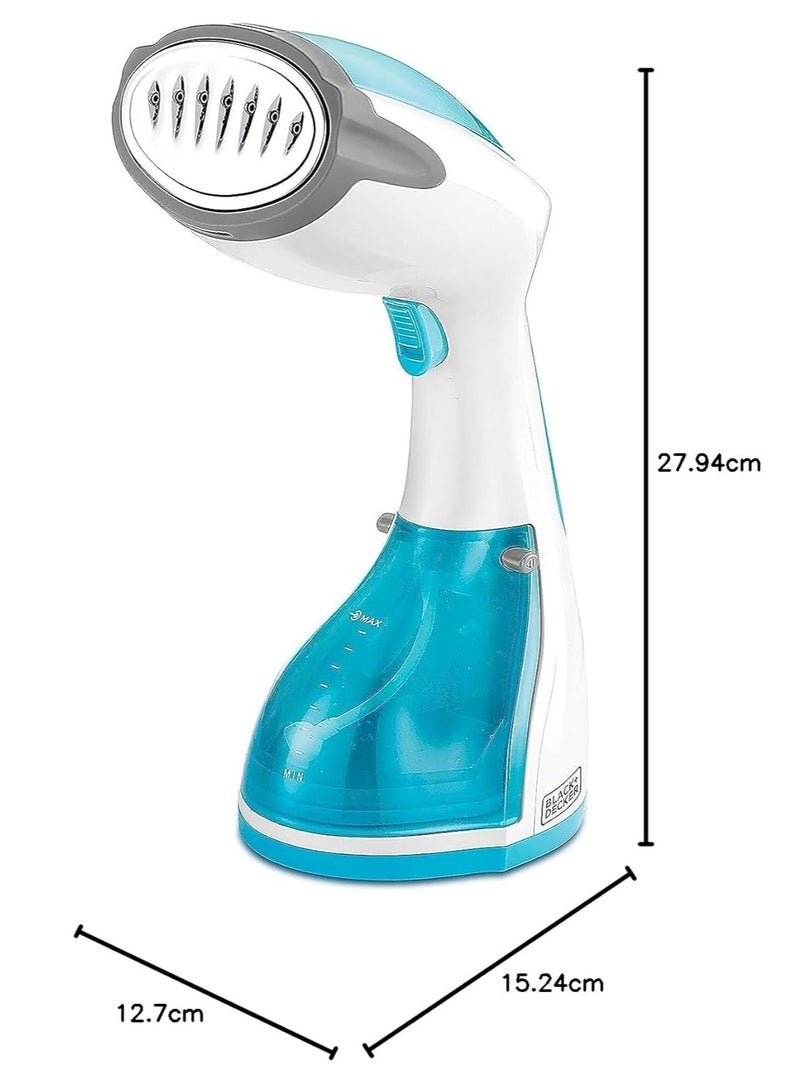 BLACK&DECKER Handheld Garment Steamer - Portable Fabric Steamer with Brushes - Image 2
