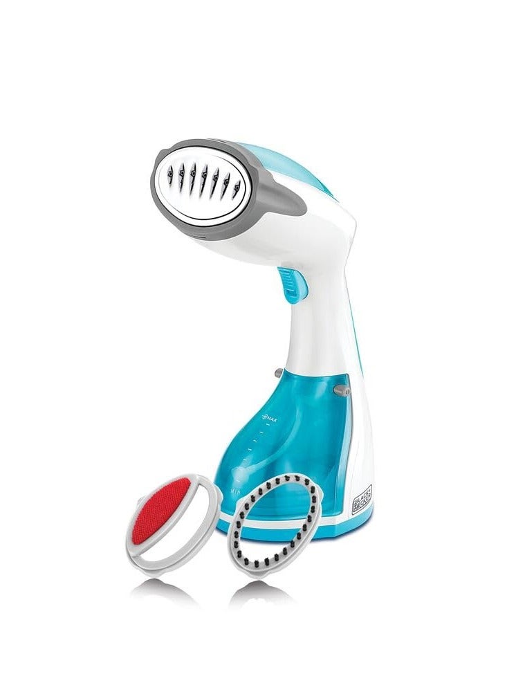 BLACK&DECKER Handheld Garment Steamer - Portable Fabric Steamer with Brushes - Image 3