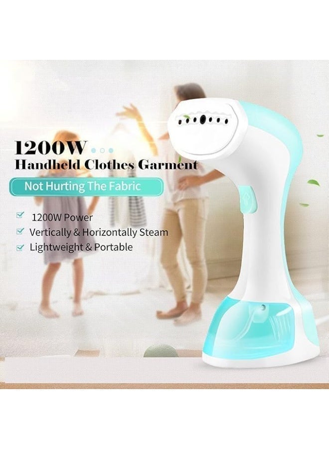 Handheld Garment Steamer - Portable Fabric Steamer with Brushes - Image 5