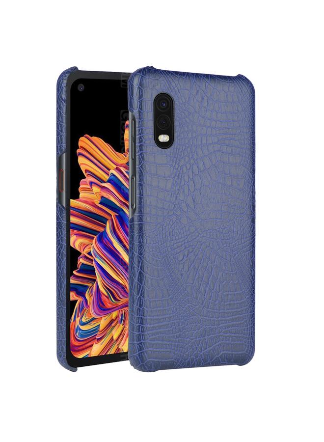 S-TOP Case For Galaxy Xcover Pro Shockproof Crocodile Texture PC + PU Case - Image 1