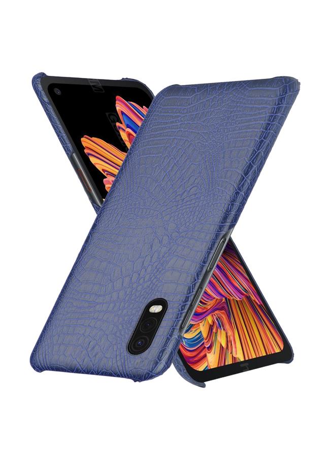 S-TOP Case For Galaxy Xcover Pro Shockproof Crocodile Texture PC + PU Case - Image 2