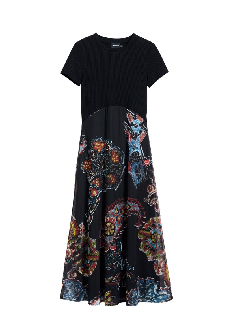 Desigual Women's Dress Designed by Mr. Christian Lacroix Black - Image 3