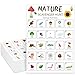 Hoolerry 30 Pcs Nature Scavenger Hunt for Kids Road Trip Game Car Spring Summer Easter Scavenger Hunt Cards Travel Activities Camping Games Outdoor Indoor Seek Activity for Kids AdultsNature - Image 2