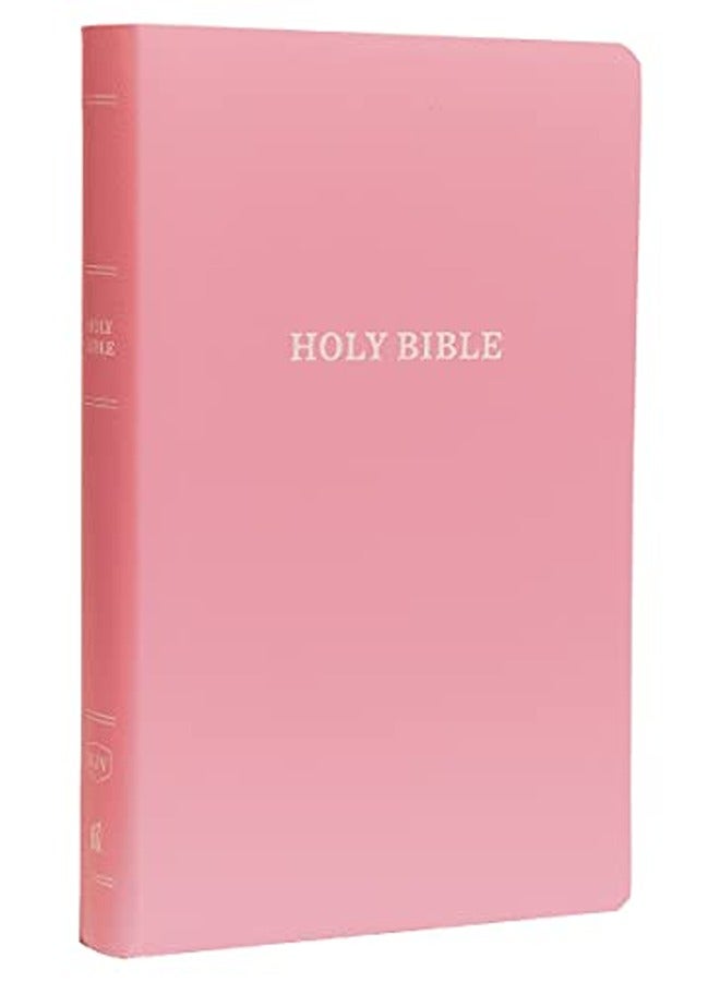 KJV Holy Bible: Gift and Award, Pink Leather-Look, Red Letter, Comfort Print: King James Version